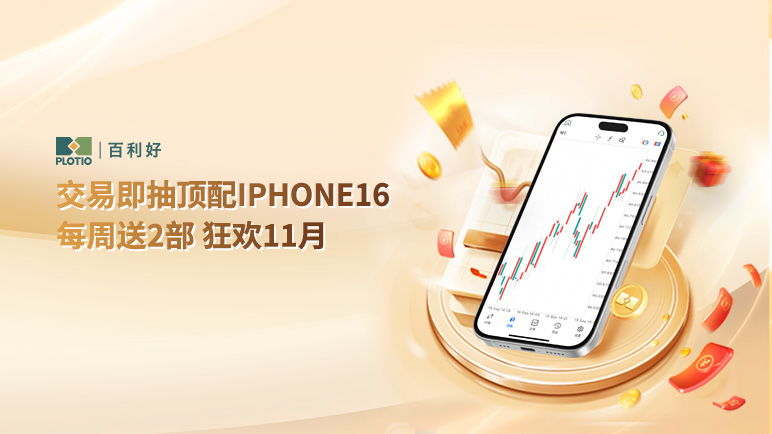 百利好环球：交易即抽iPhone 16 Pro Max 1T版！